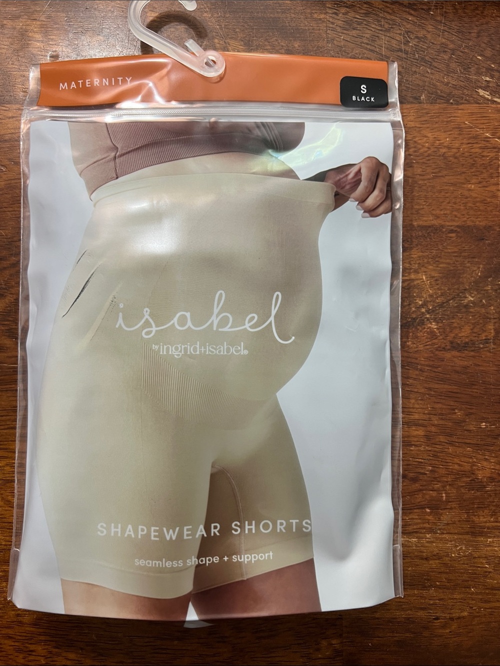 NEW! Ingrid & Isabel Maternity Shapewear Shorts — Black